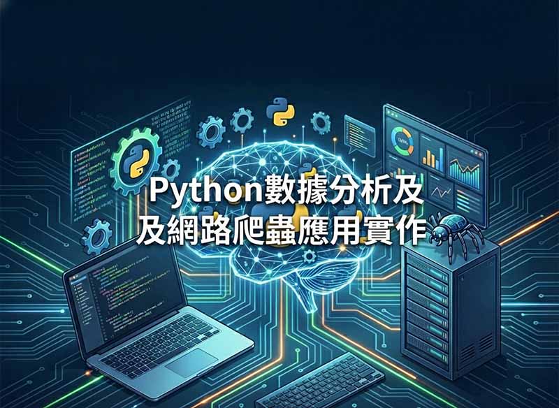 Python數據分析及網路爬蟲應用實作班