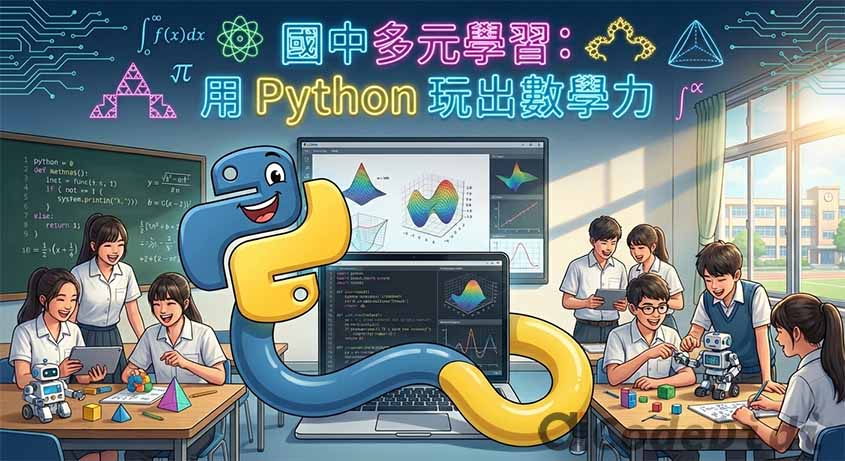 國中多元學習：用 Python 玩出數學力