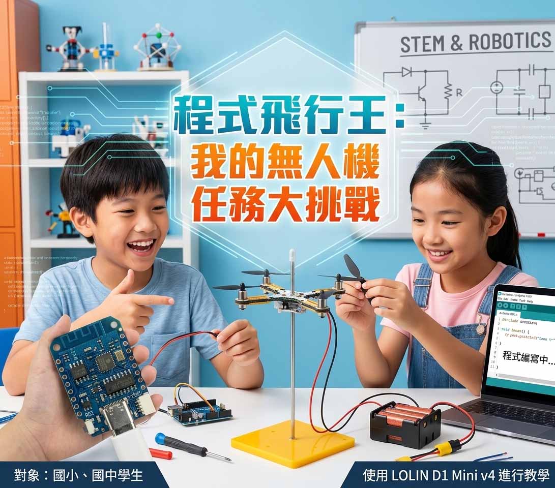 程式飛行王：我的無人機任務大挑戰